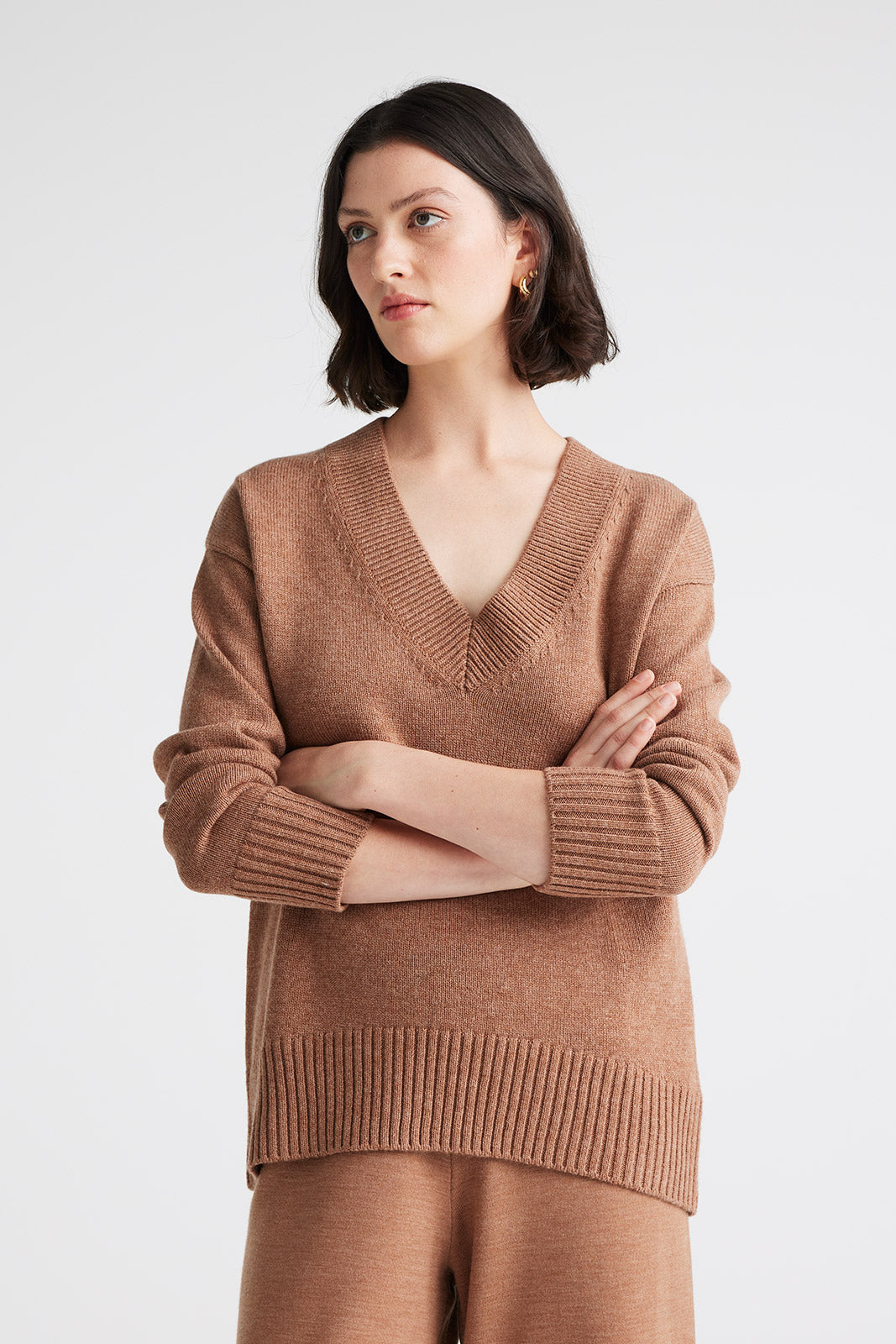 Model height is 175cm, wearing size 8