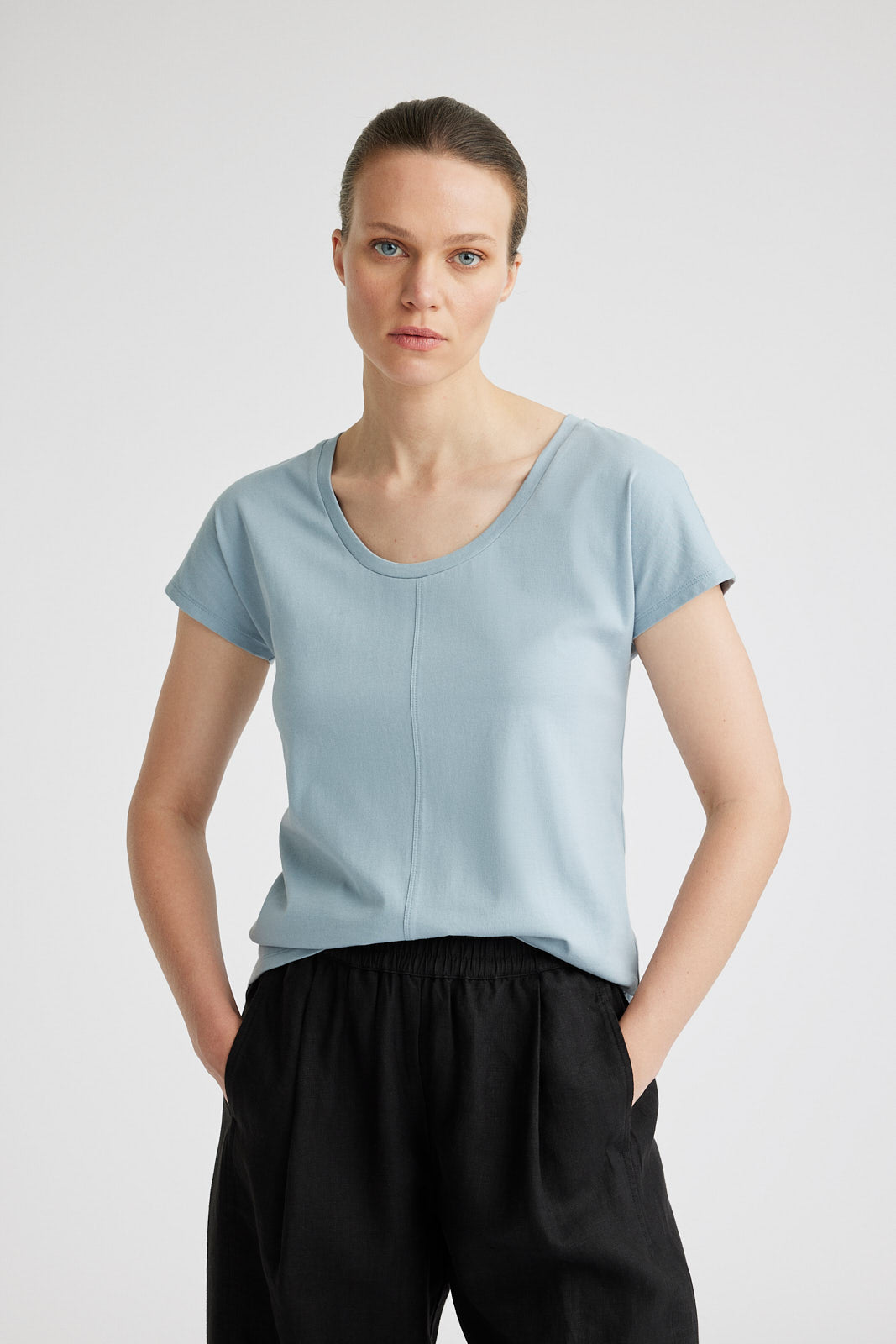 Model is 175cm tall and wears a size 8 AU. Garment Length for Size 8 is 62cm (+/- 1cm for each size).