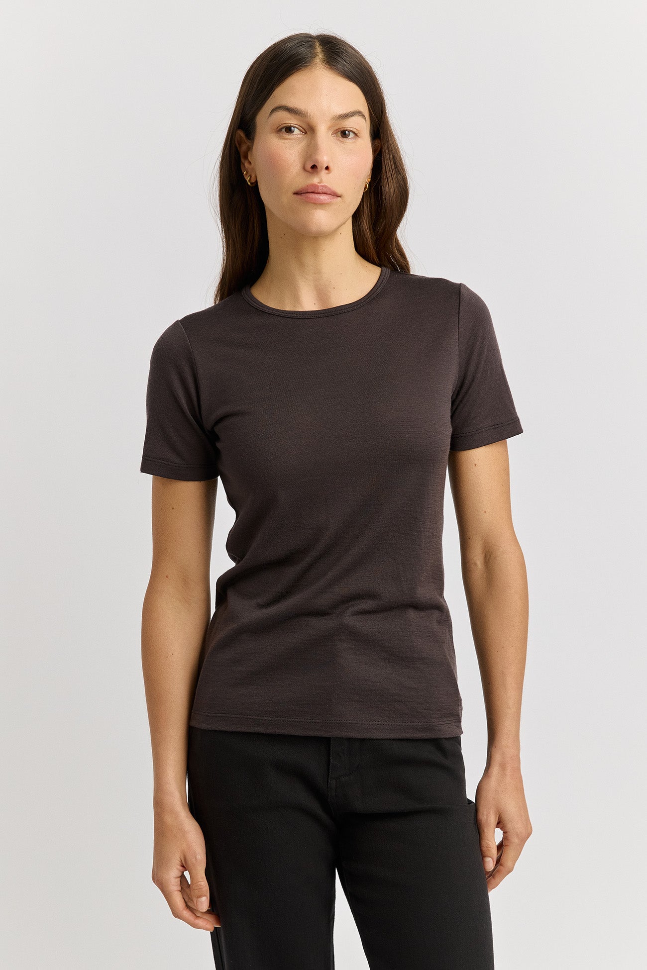 Our model is wearing a size 8. Garment Length for size 8 is 59 cm. Add 1cm for each size.