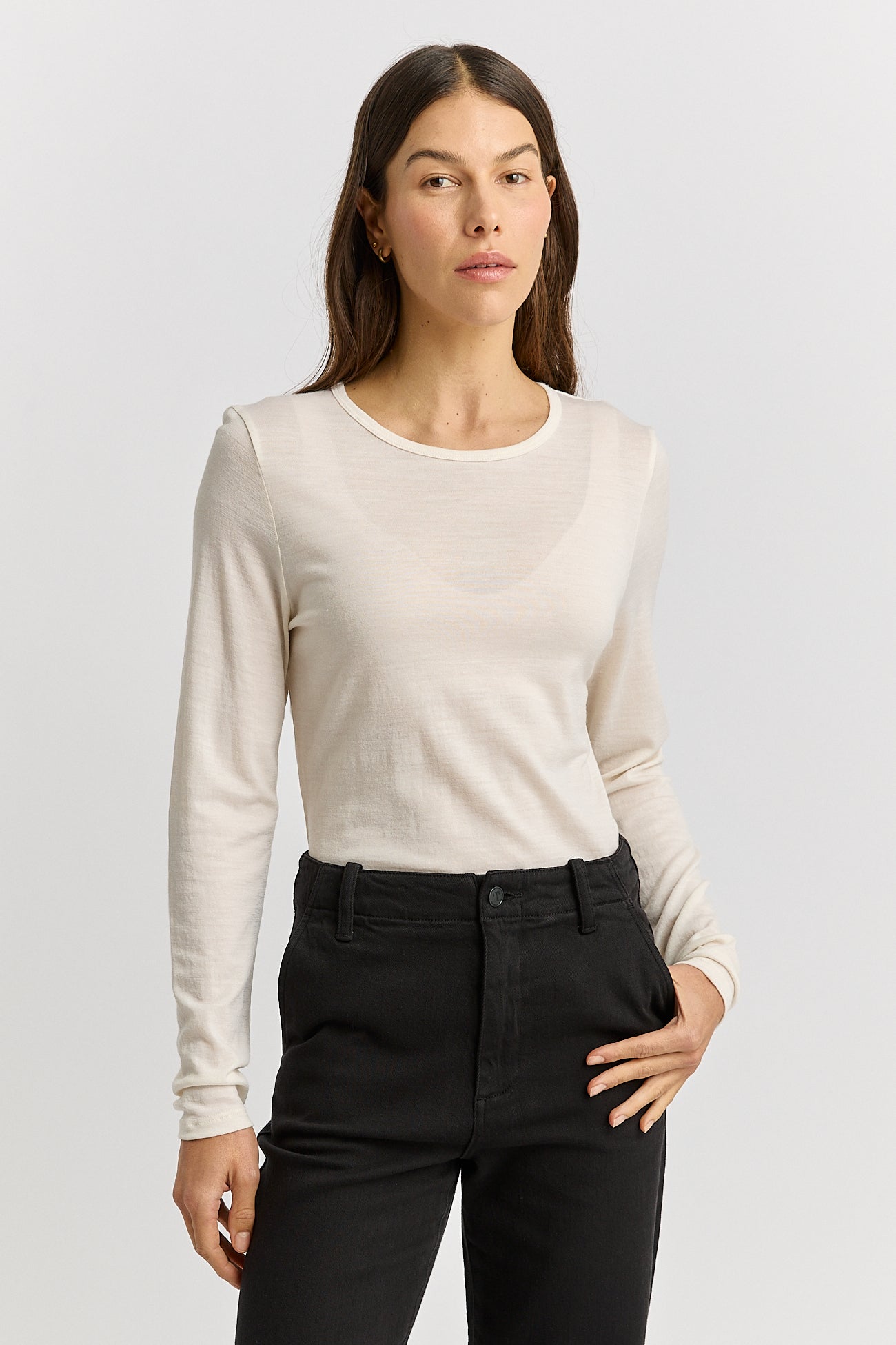 Our model is wearing a size 8. Garment Length for size 8 is 62 cm. Add 1cm for each size.