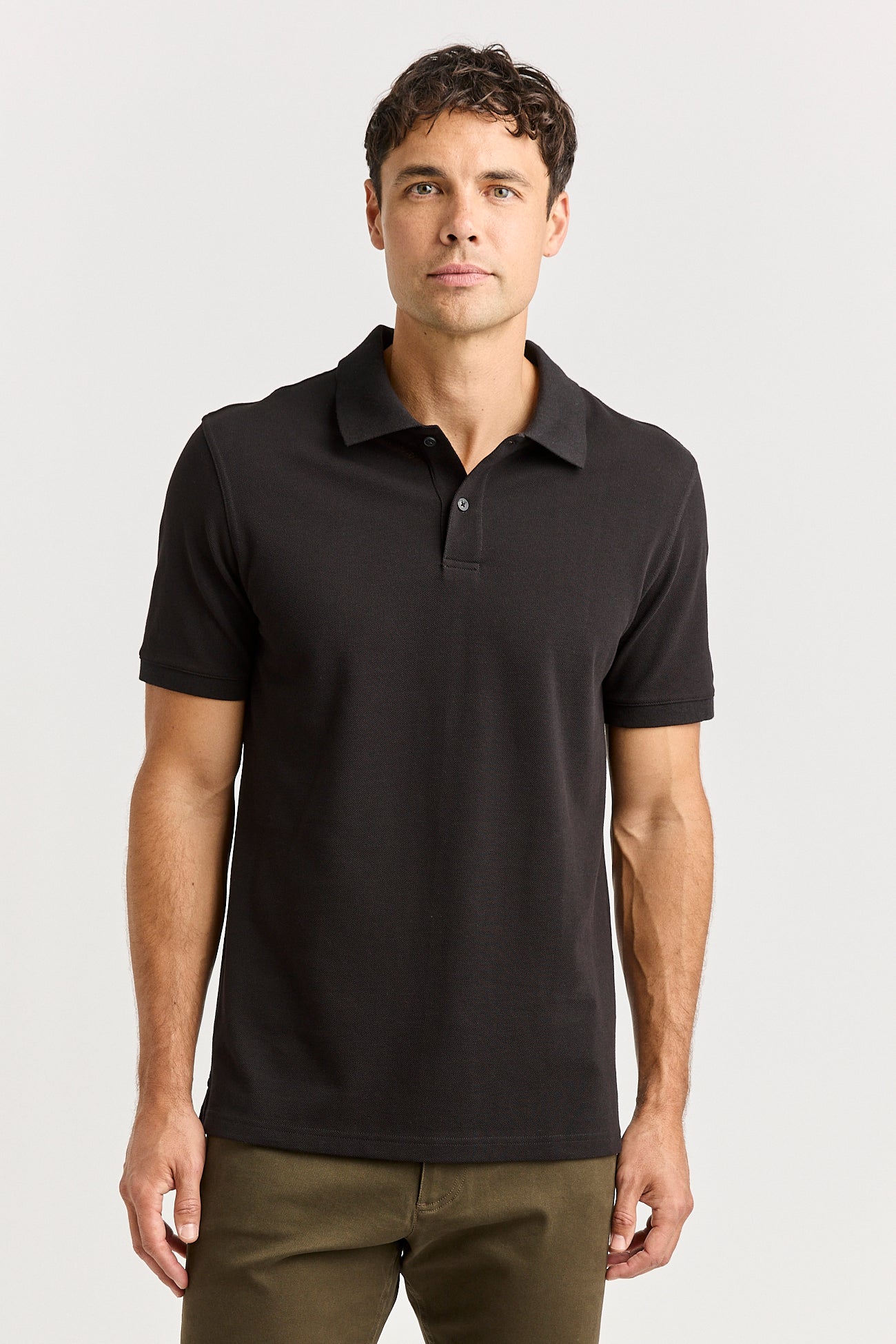 Our model is wearing a size M. Chest Width for size M is 53.5cm. Add 2.5cm for each size. Garment Length for size M is 72.5cm. Add 1cm for each 